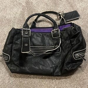 Black & Purple Purse